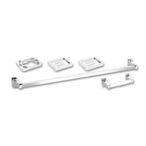JUEGO ACCESORIO DE BAÑO GRI-0644 5 PZA CROMADO BELT-G