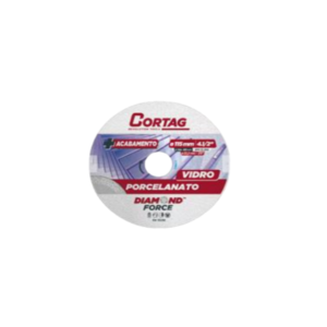 DISCO DIAMANTADO 62797 P/VIDRIO-PORCELANATO 115X22.2MM CORTAG