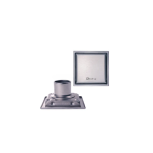 REJILLA ACERO INOX. GRI-0877 DOBLE FACE 15CM 3" CUAD BELT-G